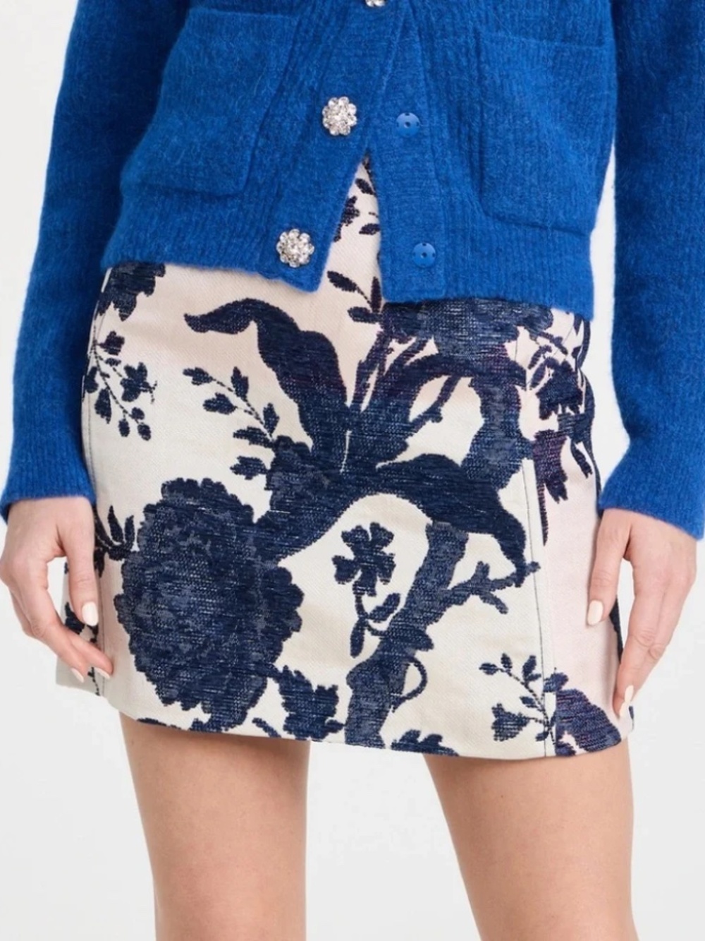 Baum Und Pferdgarten Sagira Jacquard Mini Skirt - Size EU38
